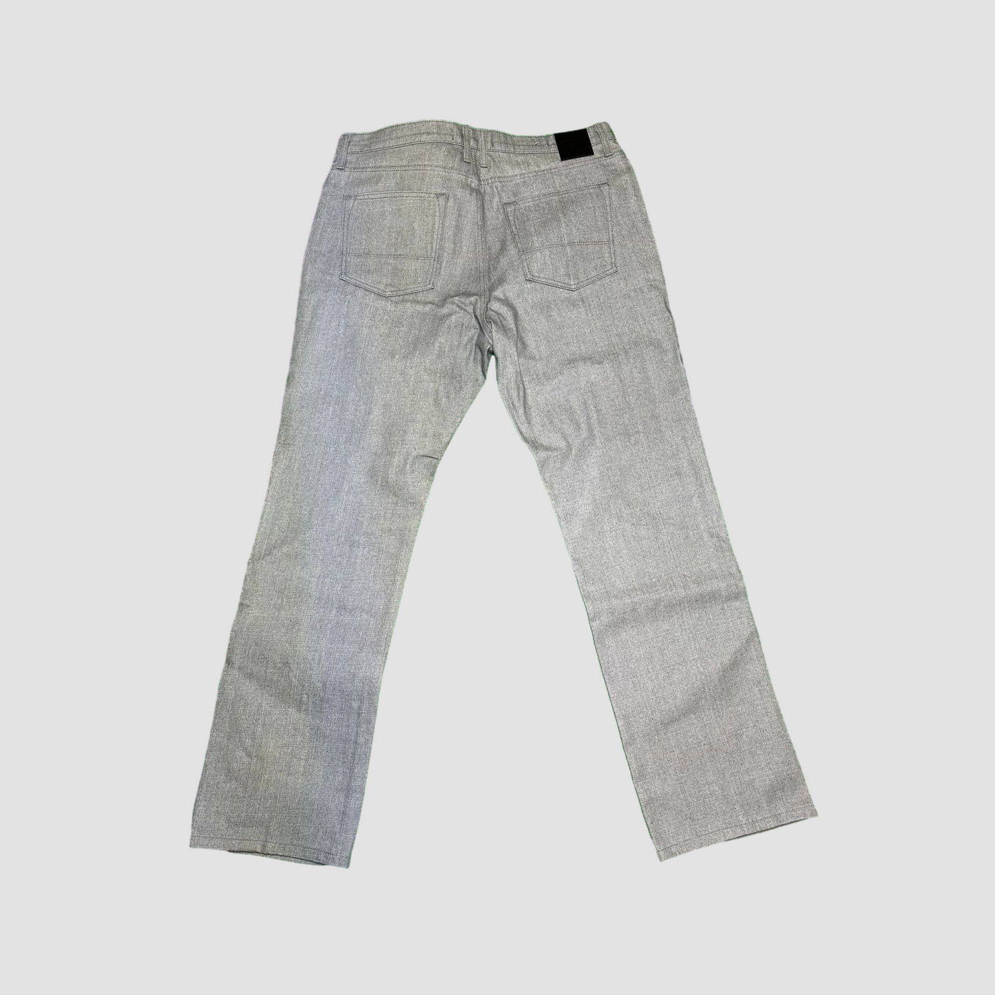 A1 MONEYSCK Denim Jeans Grey /White Print