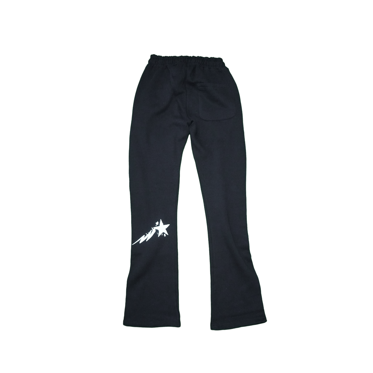 MONEYSCK Hoodie/ Flared Sweats Black/ White