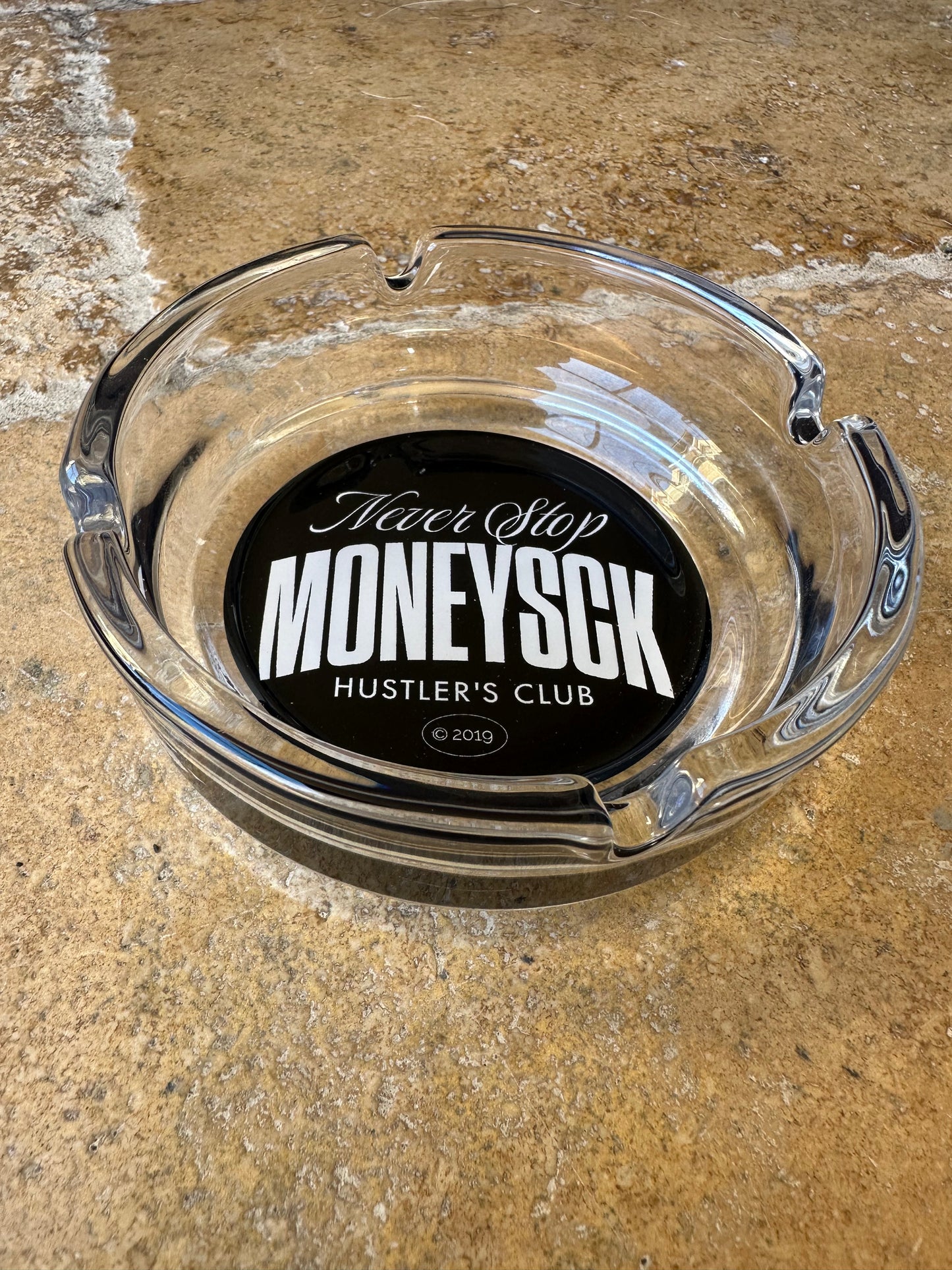 MONEYSCK Hustler’s Club Glass AshTray