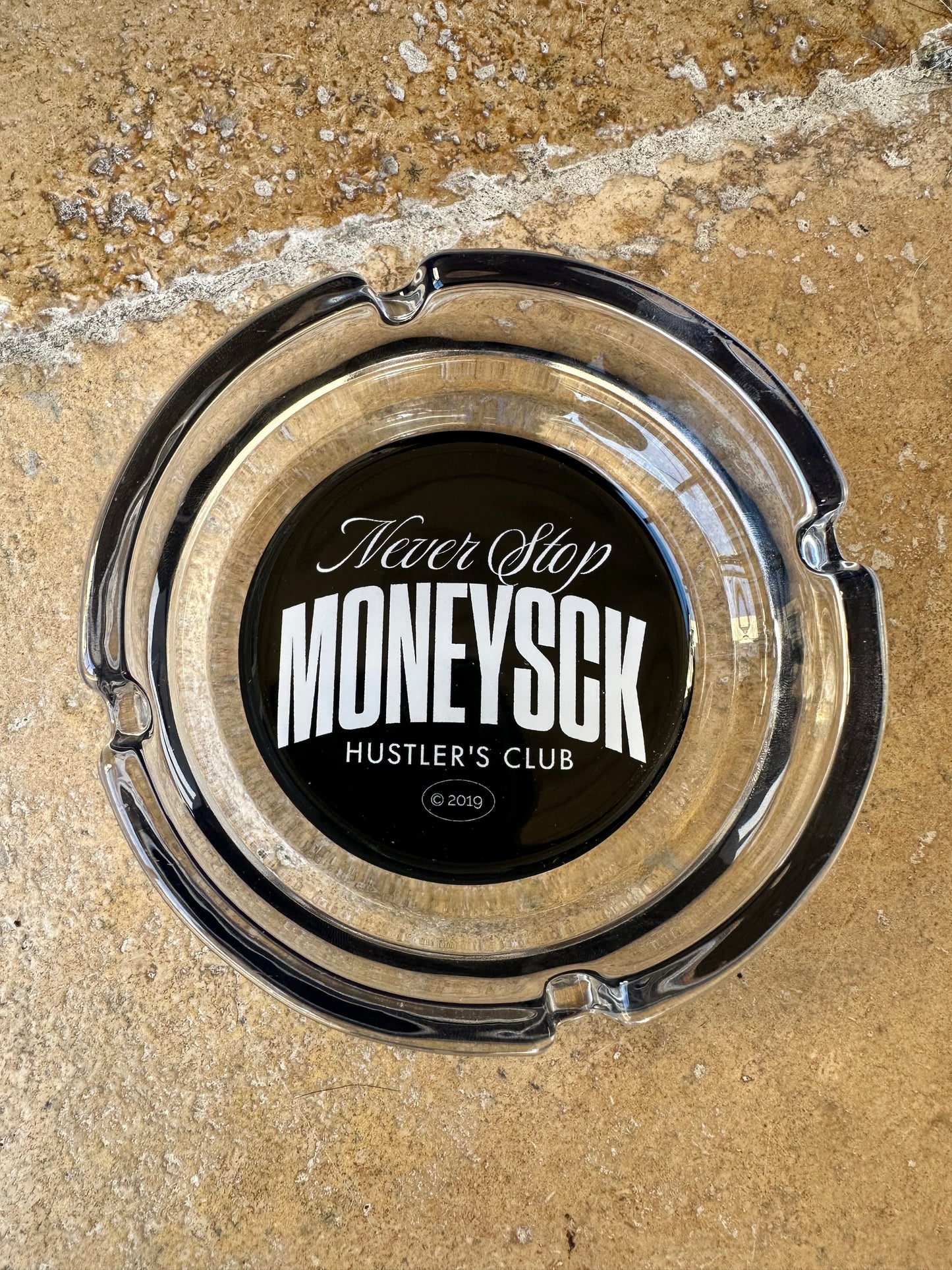 MONEYSCK Hustler’s Club Glass AshTray