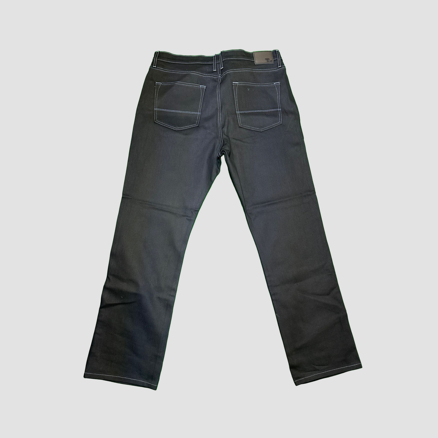 A1 MONEYSCK  Denim Jeans Black /White Print