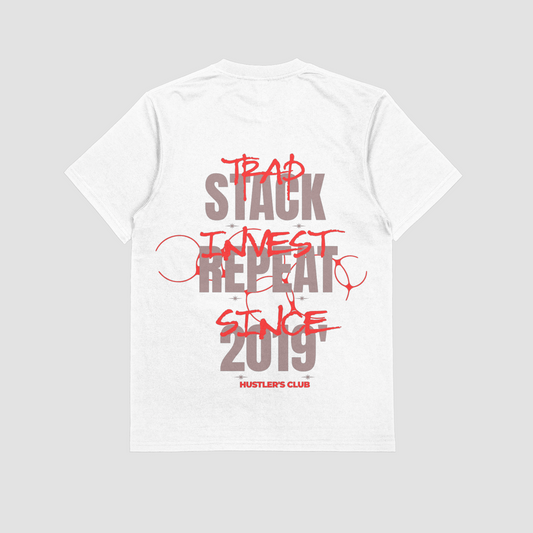 A1 MONEYSCK Trap T-Shirt Tan/ Red Print