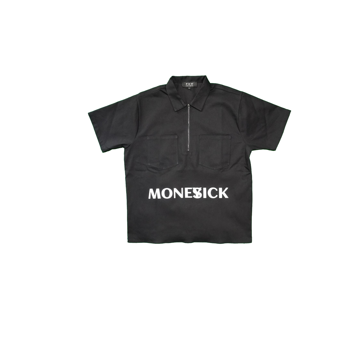 MONEYSCK Ben Davis style shirt Black/ White